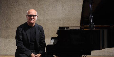 BEIJING, CHINA - JUNE 04:  (CHINA OUT) Italian pianist Ludovico Einaudi attends a press conference to promote his album 'In A Time Lapse' on June 4, 2013 in Beijing, China.  (Photo by ChinaFotoPress/ChinaFotoPress via Getty Images)