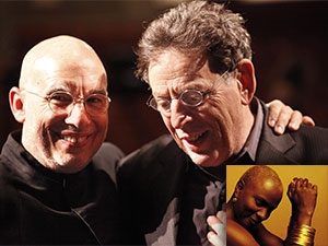Dennis Russell Davies, Philip Glass, and Angelique Kidjo