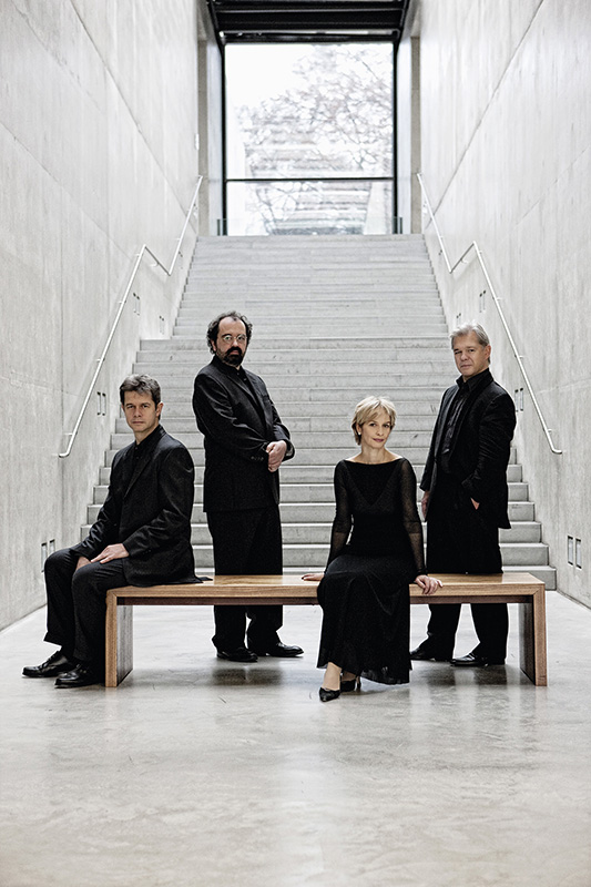 Lukas Hagen, Rainer Schmidt, Veronika Hagen, Clemens Hagen (f.l.t.r)
