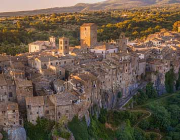 Vitorchiano. vista.tonetti