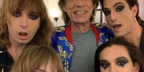 I Maneskin con i Rolling Stones a Las Vegas
