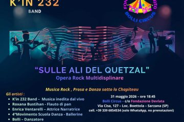 K'in-232-Band-presenta-Sulle-Ali-del-Quetza-Opera-Rock-Multidisciplinare