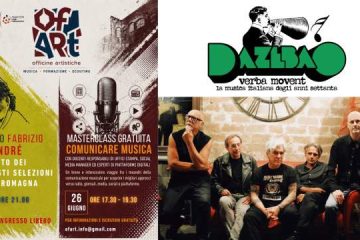 OF.ART: dopo il successo della serata con Mauro Ermanno Giovanardi si prosegue venerdì 26 giugno con la Masterclass “Comunicare Musica” e sabato 27 con la finale regionale del Premio De André.