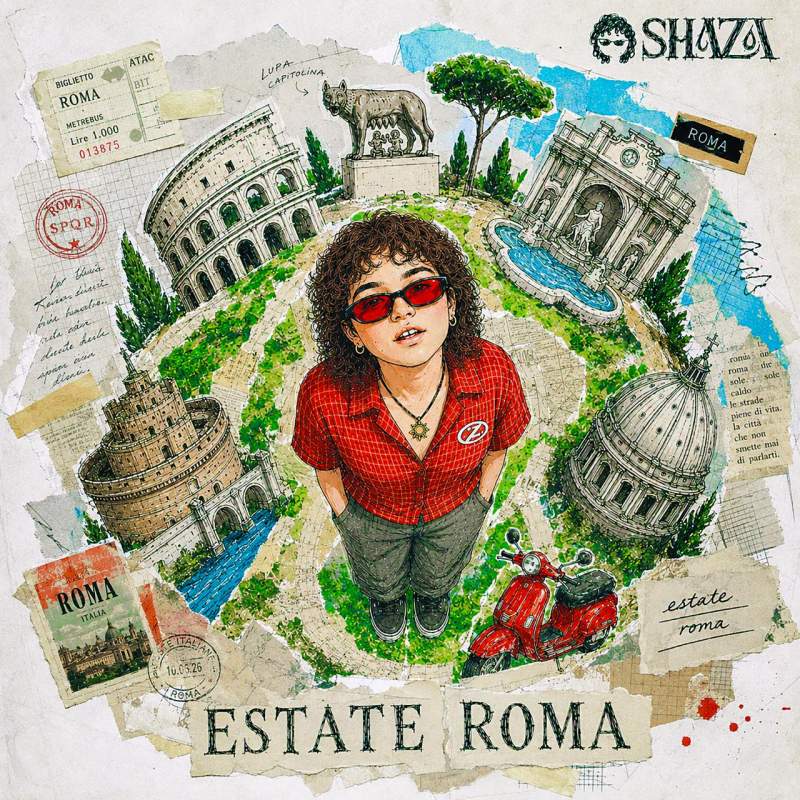 SHAZA “ESTATE ROMA” dal 3 luglio su tutte le piattaforme digitali e dal 10 luglio in radio